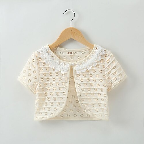 Kids Little Girls Fashion Shrugs Short Sleeve Lace Pearl Beads Bolero Short Cardigan Dress Cover Up Tops Casual Wear Pink
Kids Little Girls Fashion Shrugs Short Sleeve Lace Pearl Beads Bolero Short Cardigan Dress Cover Up Tops Casual Wear Pink