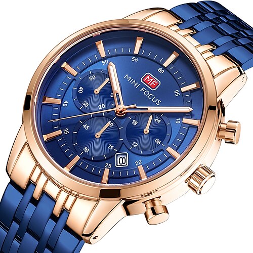 MINI FOCUS Quartz Watch for Men Analog Quartz Stylish Stylish Calendar Alloy Alloy Fashion
MINI FOCUS Quartz Watch for Men Analog Quartz Stylish Stylish Calendar Alloy Alloy Fashion