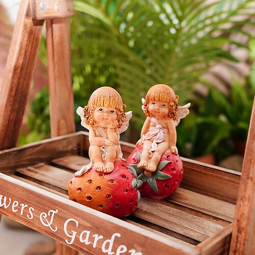 Strawberry Angel Garden Ornament Decorative Objects Resin Modern Contemporary for Home Decoration Gifts 1pc
Strawberry Angel Garden Ornament Decorative Objects Resin Modern Contemporary for Home Decoration Gifts 1pc