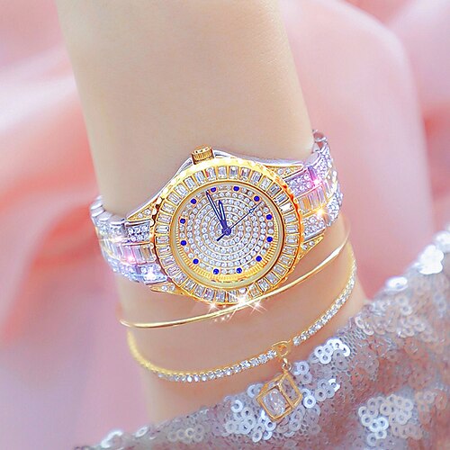 Quartz Watch for Women Analog Quartz Stylish Glitter Luxury Fashion Creative Stainless Steel Stainless Steel Creative / One Year
Quartz Watch for Women Analog Quartz Stylish Glitter Luxury Fashion Creative Stainless Steel Stainless Steel Creative / One Year