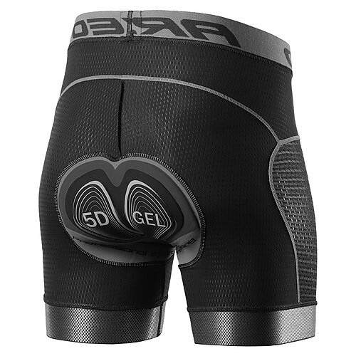 Arsuxeo Men's Cycling Underwear 5D padded Bike Padded Shorts / Chamois Bottoms Breathable Sweat wicking Sports Solid Color Black / Red / blackblack / GrayGray Clothing Apparel Race Fit Bike Wear
Arsuxeo Men's Cycling Underwear 5D padded Bike Padded Shorts / Chamois Bottoms Breathable Sweat wicking Sports Solid Color Black / Red / blackblack / GrayGray Clothing Apparel Race Fit Bike Wear