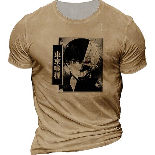 Inspired by Tokyo Ghoul Ken Kaneki T-shirt Anime 100% Polyester Anime Classic Street Style T-shirt For Men's
Inspired by Tokyo Ghoul Ken Kaneki T-shirt Anime 100% Polyester Anime Classic Street Style T-shirt For Men's