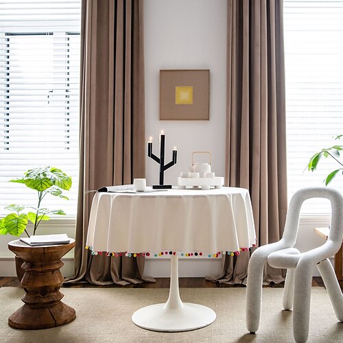 Pastoral Tablecloth Cotton Linen Fabric Table Cloth - Washable Table Cover Dust-Proof Wrinkle Resistant for Restaurant, Picnic, Indoor and Outdoor Dining
Pastoral Tablecloth Cotton Linen Fabric Table Cloth - Washable Table Cover Dust-Proof Wrinkle Resistant for Restaurant, Picnic, Indoor and Outdoor Dining