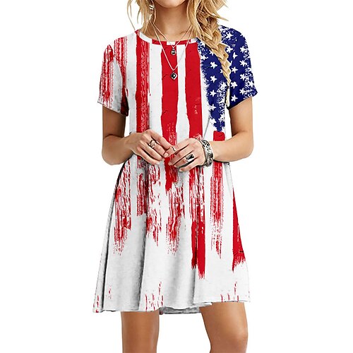 Damen Casual kleid Sweatkleid Etuikleid Blau Wein Dunkelblau Kurzarm Fahne Bedruckt Frühling Sommer Rundhalsausschnitt Wochenende 2022 XS S M L XL XXL 3XL 4XL 5XL 6XL
Damen Casual kleid Sweatkleid Etuikleid Blau Wein Dunkelblau Kurzarm Fahne Bedruckt Frühling Sommer Rundhalsausschnitt Wochenende 2022 XS S M L XL XXL 3XL 4XL 5XL 6XL