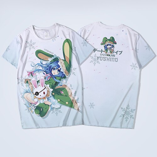 Inspired by Date A Live Tohka Yatogami Tokisaki Kurumi T-shirt Cartoon 100% Polyester Anime Harajuku Graphic Kawaii T-shirt For Men's / Women's / Couple's
Inspired by Date A Live Tohka Yatogami Tokisaki Kurumi T-shirt Cartoon 100% Polyester Anime Harajuku Graphic Kawaii T-shirt For Men's / Women's / Couple's