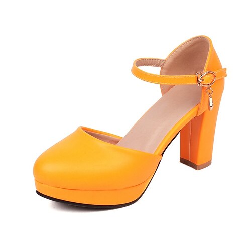 Women's Heels Dress Shoes Rhinestone Buckle Chunky Heel Round Toe Preppy Minimalism Party Daily PU Leather Ankle Strap Fall Summer Solid Colored Green White Black
Women's Heels Dress Shoes Rhinestone Buckle Chunky Heel Round Toe Preppy Minimalism Party Daily PU Leather Ankle Strap Fall Summer Solid Colored Green White Black