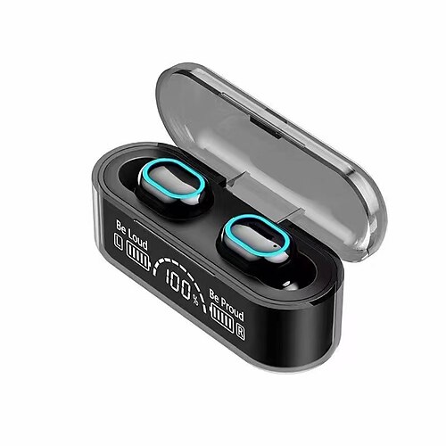 TWS F9 Wireless Bluetooth Headset Waterproof LED Earphone In-ear HiFi Earbud Sport Running Headset with 2000mAh Charging Case
TWS F9 Wireless Bluetooth Headset Waterproof LED Earphone In-ear HiFi Earbud Sport Running Headset with 2000mAh Charging Case