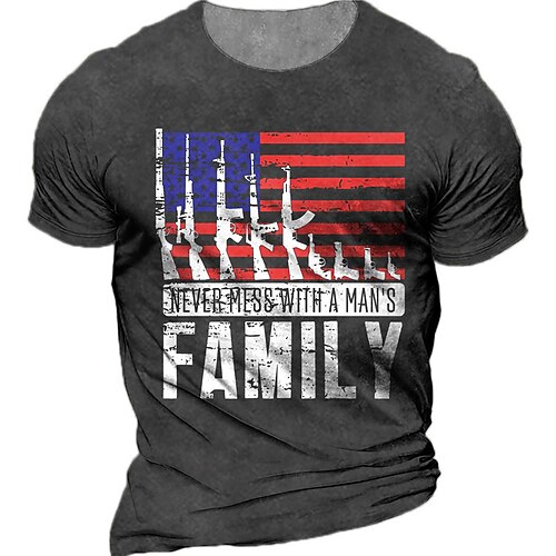 Men's Unisex T shirt Tee 3D Print Graphic Prints National Flag Crew Neck Street Daily Print Short Sleeve Tops Casual Vintage Designer Big and Tall Dark Gray Brown
Men's Unisex T shirt Tee 3D Print Graphic Prints National Flag Crew Neck Street Daily Print Short Sleeve Tops Casual Vintage Designer Big and Tall Dark Gray Brown