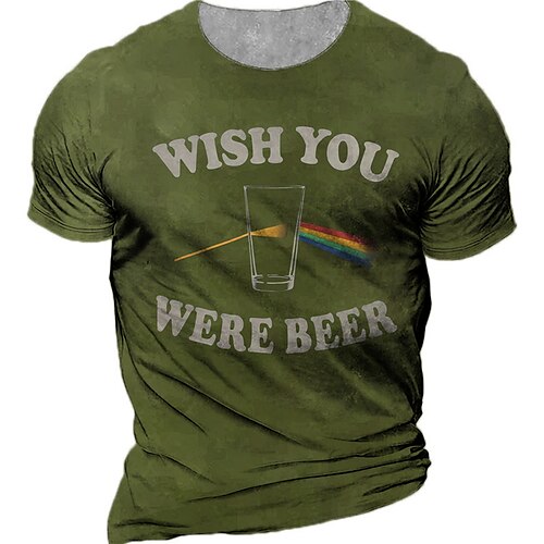 Men's Unisex T shirt Tee 3D Print Graphic Prints Letter Crew Neck Street Daily Print Short Sleeve Tops Casual Vintage Designer Big and Tall Army Green Dark Gray
Men's Unisex T shirt Tee 3D Print Graphic Prints Letter Crew Neck Street Daily Print Short Sleeve Tops Casual Vintage Designer Big and Tall Army Green Dark Gray
