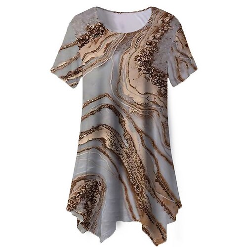 Women's Plus Size Tops Blouse Shirt Color Gradient Print Short Sleeve Crewneck Streetwear Daily Holiday Cotton Spandex Jersey Spring Summer Pink Yellow
Women's Plus Size Tops Blouse Shirt Color Gradient Print Short Sleeve Crewneck Streetwear Daily Holiday Cotton Spandex Jersey Spring Summer Pink Yellow