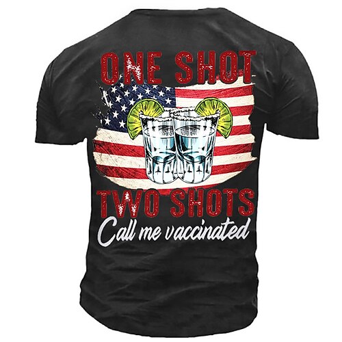 Men's T shirt Tee 3D Print Graphic American Flag Letter Crew Neck Casual Daily Print Short Sleeve Tops Fashion Vintage Designer Big and Tall Black Blue
Men's T shirt Tee 3D Print Graphic American Flag Letter Crew Neck Casual Daily Print Short Sleeve Tops Fashion Vintage Designer Big and Tall Black Blue