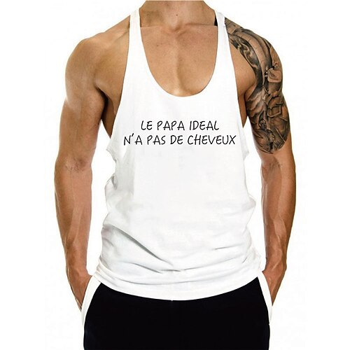 Men's Tank Top Vest Hot Stamping Graphic Prints Letter Plus Size Crew Neck Daily Sports Print Sleeveless Tops Fashion Classic Designer Hawaiian White Black Yellow
Men's Tank Top Vest Hot Stamping Graphic Prints Letter Plus Size Crew Neck Daily Sports Print Sleeveless Tops Fashion Classic Designer Hawaiian White Black Yellow