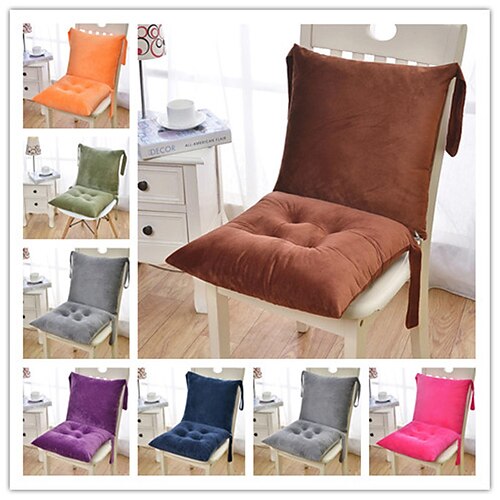 2ps Seat Chair Cushion Pillow Integration Crystal Velvet Solid Color Simple Chair Cushion Home Office Seat Bar Dining Chair Seat Pads Garden Floor Cushion
2ps Seat Chair Cushion Pillow Integration Crystal Velvet Solid Color Simple Chair Cushion Home Office Seat Bar Dining Chair Seat Pads Garden Floor Cushion