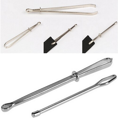 2pcs/set Garment Clips Needle Elastic Band Rope Wearing Threading Guide Forward Device Tool For Wear Rope Sewing DIY Sewing Tool
2pcs/set Garment Clips Needle Elastic Band Rope Wearing Threading Guide Forward Device Tool For Wear Rope Sewing DIY Sewing Tool