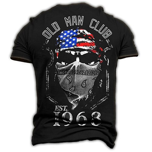 Men's Unisex T shirt Tee 3D Print Graphic Prints Mask National Flag Crew Neck Street Daily Print Short Sleeve Tops Casual Designer Big and Tall Sports Green Black Blue / Summer 
Men's Unisex T shirt Tee 3D Print Graphic Prints Mask National Flag Crew Neck Street Daily Print Short Sleeve Tops Casual Designer Big and Tall Sports Green Black Blue / Summer