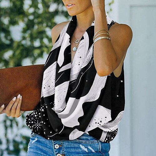 Women's Tank Top Camis Color Gradient Graphic Tie Dye Print V Neck Casual Streetwear Tops Black Blue Yellow / 3D Print
Women's Tank Top Camis Color Gradient Graphic Tie Dye Print V Neck Casual Streetwear Tops Black Blue Yellow / 3D Print