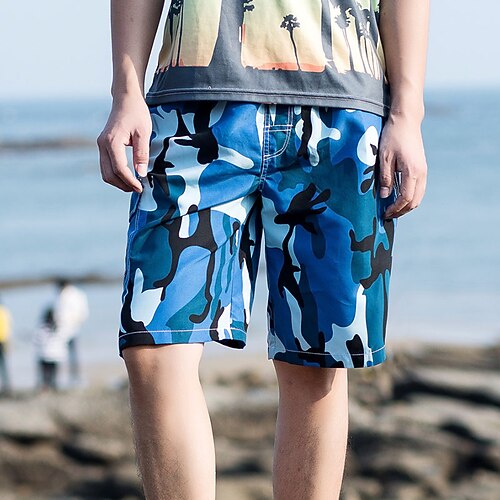 Men's Swim Trunks Swim Shorts Quick Dry Lightweight Board Shorts Bathing Suit with Pockets Mesh Lining Drawstring Swimming Surfing Water Sports Camo / Camouflage
Men's Swim Trunks Swim Shorts Quick Dry Lightweight Board Shorts Bathing Suit with Pockets Mesh Lining Drawstring Swimming Surfing Water Sports Camo / Camouflage