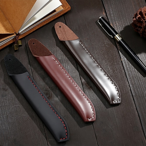 Pencil Case Pen Pouch Marker Bag Waterproof Creative Wear-Resistant PU Leather for School Office Business
Pencil Case Pen Pouch Marker Bag Waterproof Creative Wear-Resistant PU Leather for School Office Business