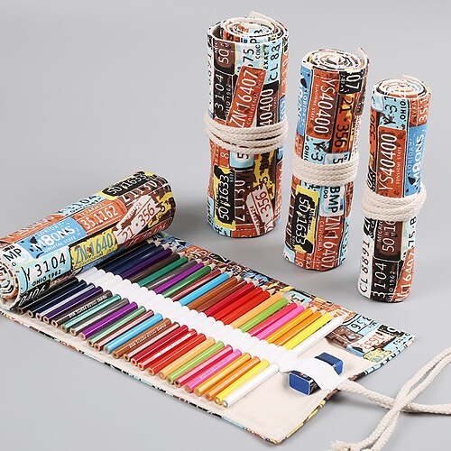 PencilCasePenPouchMarkerBag Wear-Resistant Big Capacity with Handle Canvas for School Student Kids
PencilCasePenPouchMarkerBag Wear-Resistant Big Capacity with Handle Canvas for School Student Kids