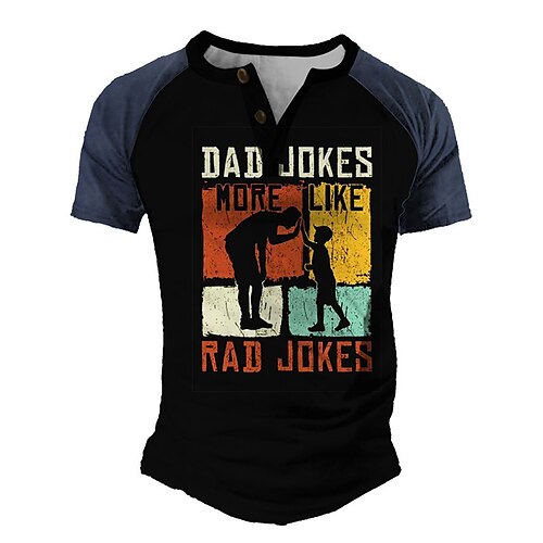 Men's Henley Shirt Tee T shirt 3D Print Cartoon Graphic Color Block Plus Size Henley Family Daily Sports Patchwork Button-Down Short Sleeve Tops Basic Casual Classic Designer Black
Men's Henley Shirt Tee T shirt 3D Print Cartoon Graphic Color Block Plus Size Henley Family Daily Sports Patchwork Button-Down Short Sleeve Tops Basic Casual Classic Designer Black