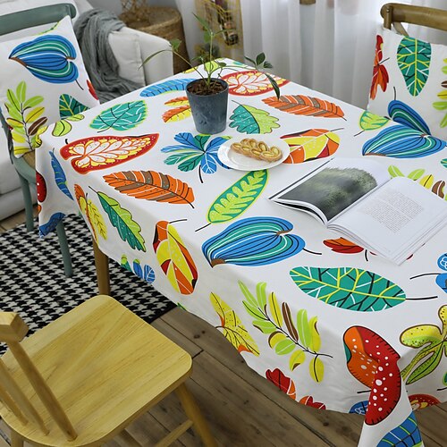 Farmhouse Style Tablecloth Cotton Linen Rectangle Table Cloths for Kitchen Dining, Party, Holiday, Christmas, Buffet
Farmhouse Style Tablecloth Cotton Linen Rectangle Table Cloths for Kitchen Dining, Party, Holiday, Christmas, Buffet