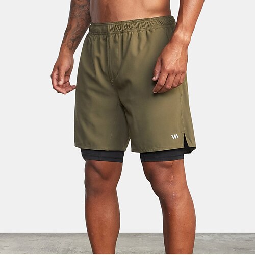 Men's Running Shorts Compression Shorts Side Pockets 2 in 1 Base Layer Athletic Athleisure Breathable Quick Dry Moisture Wicking Fitness Gym Workout Running Sportswear Activewear White Black Army
Men's Running Shorts Compression Shorts Side Pockets 2 in 1 Base Layer Athletic Athleisure Breathable Quick Dry Moisture Wicking Fitness Gym Workout Running Sportswear Activewear White Black Army