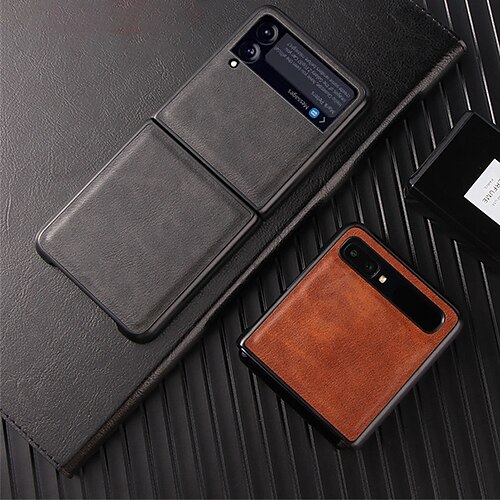telefon Etui Til Samsung Galaxy Flip Case Z Flip 3 Flipp Støvtett Støtsikker Ensfarget PU lær
telefon Etui Til Samsung Galaxy Flip Case Z Flip 3 Flipp Støvtett Støtsikker Ensfarget PU lær