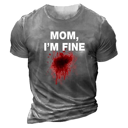 Men's Unisex T shirt 3D Print Graphic Prints Letter Crew Neck Street Daily Print Short Sleeve Tops Casual Designer Big and Tall Sports Black Army Green Khaki
Men's Unisex T shirt 3D Print Graphic Prints Letter Crew Neck Street Daily Print Short Sleeve Tops Casual Designer Big and Tall Sports Black Army Green Khaki