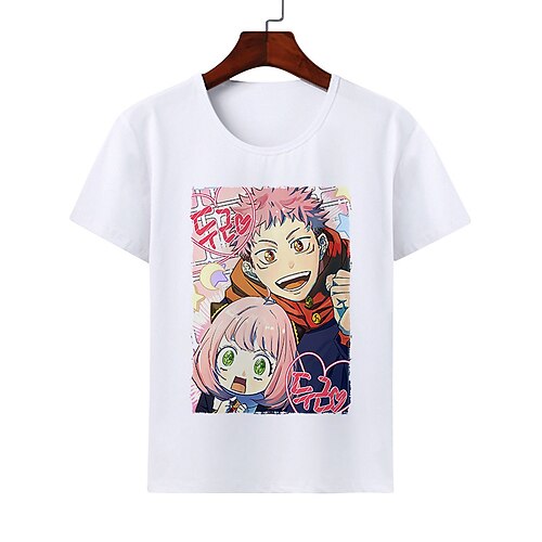 Inspired by SPY×FAMILY Loid Forger Yor Forger Anya Forger T-shirt Cartoon 100% Polyester Anime Harajuku Graphic Kawaii T-shirt For Men's / Women's / Couple's
Inspired by SPY×FAMILY Loid Forger Yor Forger Anya Forger T-shirt Cartoon 100% Polyester Anime Harajuku Graphic Kawaii T-shirt For Men's / Women's / Couple's