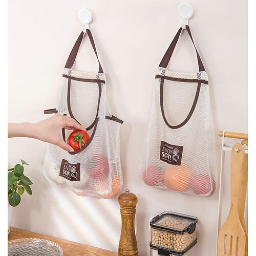 Double-layer Multifunctional Creative Fruit Wall Hanging Bag Can Be Hung Vegetable Storage Bag Kitchen Vegetable Storage Mesh Bag Manufacturer
Double-layer Multifunctional Creative Fruit Wall Hanging Bag Can Be Hung Vegetable Storage Bag Kitchen Vegetable Storage Mesh Bag Manufacturer