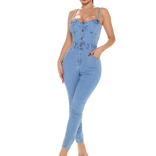 Mujer Mono Espalda al Aire Bolsillo Color sólido Escote Cuadrado Vacaciones Discoteca Bar Ajuste regular Tirantes Espagueti Azul claro S M L Primavera
Mujer Mono Espalda al Aire Bolsillo Color sólido Escote Cuadrado Vacaciones Discoteca Bar Ajuste regular Tirantes Espagueti Azul claro S M L Primavera