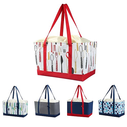 nuova borsa isolante per la spesa pieghevole per supermercati borsa termica per l'isolamento del film di alluminio di grande capacità borsa da picnic portatile per barbecue
nuova borsa isolante per la spesa pieghevole per supermercati borsa termica per l'isolamento del film di alluminio di grande capacità borsa da picnic portatile per barbecue