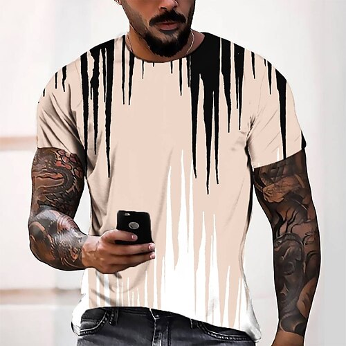 Men's Tee T shirt Tee 3D Print Graphic Round Neck Casual Daily 3D Print Short Sleeve Tops Fashion Designer Cool Comfortable Beige
Men's Tee T shirt Tee 3D Print Graphic Round Neck Casual Daily 3D Print Short Sleeve Tops Fashion Designer Cool Comfortable Beige