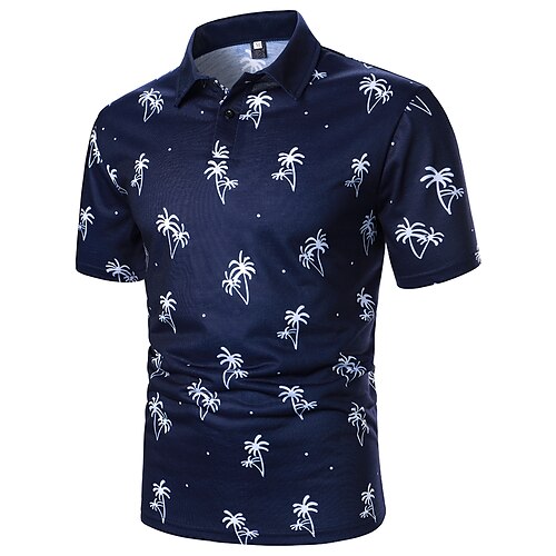 Men's Golf Shirt Dress Shirt Casual Shirt Shirt Print Plants Holiday Button Down Collar Casual Leisure Sports Color Block Button-Down Short Sleeve Tops Simple Color Block Casual Fashion Navy Blue
Men's Golf Shirt Dress Shirt Casual Shirt Shirt Print Plants Holiday Button Down Collar Casual Leisure Sports Color Block Button-Down Short Sleeve Tops Simple Color Block Casual Fashion Navy Blue
