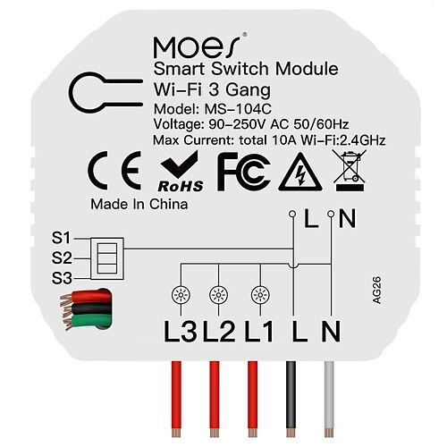 Smart Switch ZT-SY-SR/ZIGBEE Smart Wireless Scene Switch and dimmer switch for Daily / Kitchen / Bedroom APP Control / Timing Function / Safety ZigBee <5V
Smart Switch ZT-SY-SR/ZIGBEE Smart Wireless Scene Switch and dimmer switch for Daily / Kitchen / Bedroom APP Control / Timing Function / Safety ZigBee <5V