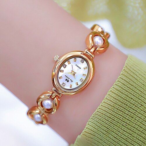 Quartz Watch for Women Analog Quartz Stylish Beads Fashion Vintage Creative Stainless Steel Stainless Steel Creative / One Year
Quartz Watch for Women Analog Quartz Stylish Beads Fashion Vintage Creative Stainless Steel Stainless Steel Creative / One Year