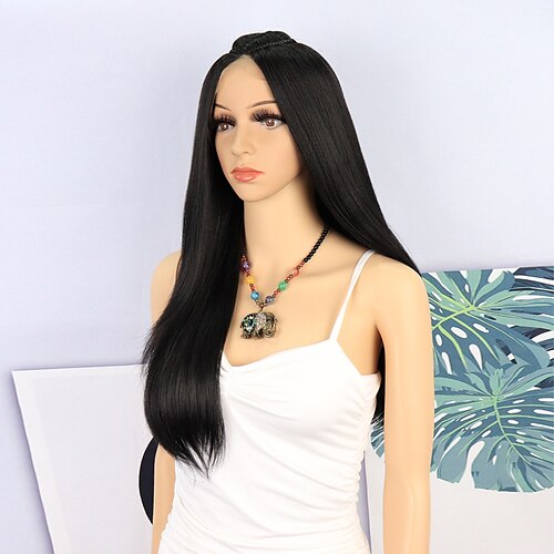 Long Wavy Ombre Wigs Lace Front Synthetic Wig With Ponytail For Women Heat Resistant Hair 26 Inch
Long Wavy Ombre Wigs Lace Front Synthetic Wig With Ponytail For Women Heat Resistant Hair 26 Inch