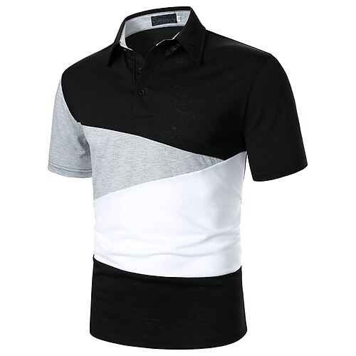Men's Golf Shirt Dress Shirt Casual Shirt Shirt Print Holiday Geometry Classic Collar Casual Daily Color Block Button-Down Short Sleeve Tops Simple Color Block Casual Fashion Black Red Navy Blue
Men's Golf Shirt Dress Shirt Casual Shirt Shirt Print Holiday Geometry Classic Collar Casual Daily Color Block Button-Down Short Sleeve Tops Simple Color Block Casual Fashion Black Red Navy Blue