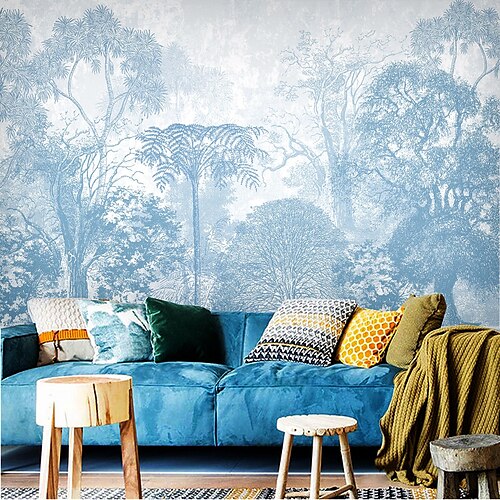 Mural Wallpaper Wall Sticker Blue Cat Forest Illustration Smoke Background Pvc / Vinyl Suitable For Living Room Bedroom Restaurant Hotel Wall Decoration Art Home Decor
Mural Wallpaper Wall Sticker Blue Cat Forest Illustration Smoke Background Pvc / Vinyl Suitable For Living Room Bedroom Restaurant Hotel Wall Decoration Art Home Decor