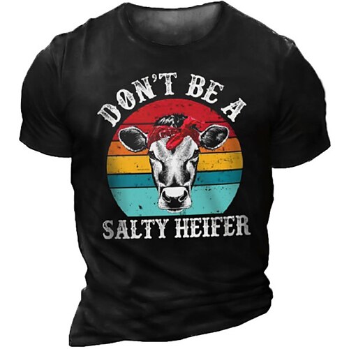Men's Unisex T shirt 3D Print Graphic Prints Letter Animal Crew Neck Street Daily Print Short Sleeve Tops Casual Designer Big and Tall Sports Black
Men's Unisex T shirt 3D Print Graphic Prints Letter Animal Crew Neck Street Daily Print Short Sleeve Tops Casual Designer Big and Tall Sports Black