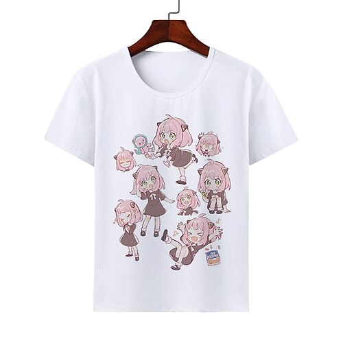 Inspired by SPY×FAMILY Loid Forger Yor Forger Anya Forger T-shirt Cartoon 100% Polyester Anime Harajuku Graphic Kawaii T-shirt For Men's / Women's / Couple's
Inspired by SPY×FAMILY Loid Forger Yor Forger Anya Forger T-shirt Cartoon 100% Polyester Anime Harajuku Graphic Kawaii T-shirt For Men's / Women's / Couple's
