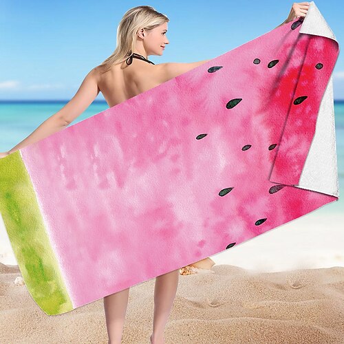 Beach Mat,1PCS Double Sided Fleece Bath Towel Beach Towel Square Towel Square Beach Towel Microfiber Towel Watermelon
Beach Mat,1PCS Double Sided Fleece Bath Towel Beach Towel Square Towel Square Beach Towel Microfiber Towel Watermelon