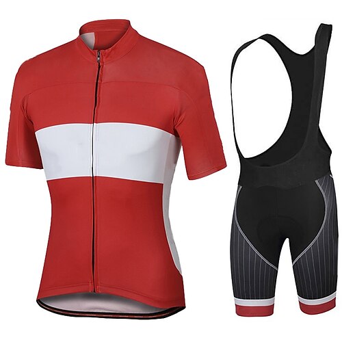 Men's Short Sleeve Cycling Jersey with Bib Shorts Blue Bike 3D Pad Breathable Quick Dry Sports Graphic Clothing Apparel
Men's Short Sleeve Cycling Jersey with Bib Shorts Blue Bike 3D Pad Breathable Quick Dry Sports Graphic Clothing Apparel