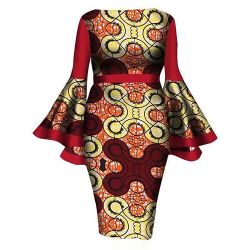 Women's Plus Size Party Dress Print Crew Neck Print Long Sleeve Winter Fall Elegant Prom Dress Knee Length Dress Formal Party Dress
Women's Plus Size Party Dress Print Crew Neck Print Long Sleeve Winter Fall Elegant Prom Dress Knee Length Dress Formal Party Dress