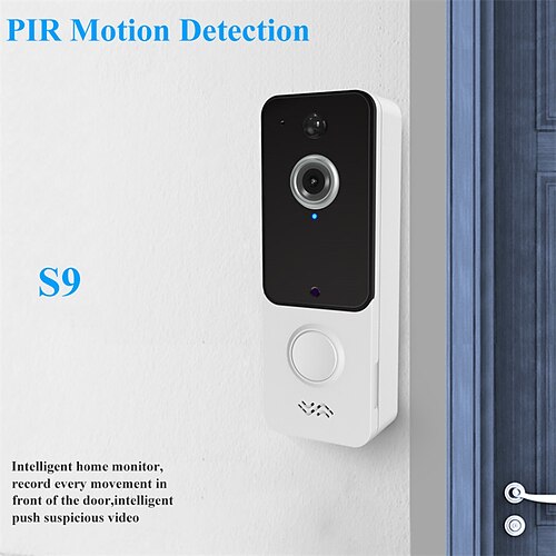Smart Home Video Intercom WIFI Outdoor Wireless Doorbell Phone Door Bell Camera 720P HD Security PIR Night Vision
Smart Home Video Intercom WIFI Outdoor Wireless Doorbell Phone Door Bell Camera 720P HD Security PIR Night Vision