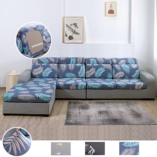 Knitted Jacquard Elastic Plain Solid Sofa Seat Cushion Cover Chair Cover Stretch Washable Removable Slipcover Sofa Couch Cover 1/2/3/4 Seat Living Room Sofa Cover
Knitted Jacquard Elastic Plain Solid Sofa Seat Cushion Cover Chair Cover Stretch Washable Removable Slipcover Sofa Couch Cover 1/2/3/4 Seat Living Room Sofa Cover