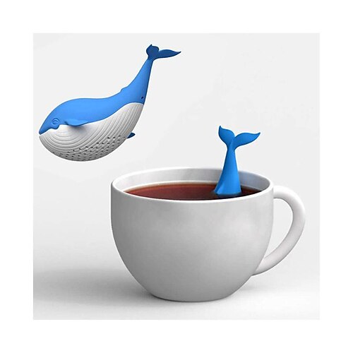 Whale Tea Maker Cute Shape Silicone Tea Leak Personality Office Brewing Tea Filter Tea Set Creative Tea Filter
Whale Tea Maker Cute Shape Silicone Tea Leak Personality Office Brewing Tea Filter Tea Set Creative Tea Filter