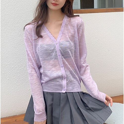 Women's Casual Daily Work Blouse Shirt Plain Long Sleeve Patchwork V Neck Business Casual Tops Black Purple Orange S
Women's Casual Daily Work Blouse Shirt Plain Long Sleeve Patchwork V Neck Business Casual Tops Black Purple Orange S