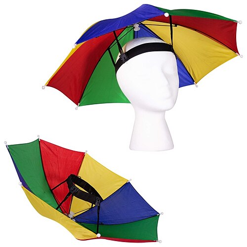 Novelties - Rainbow Umbrella Hat for Adults and Kids for Summer Party Favors Hiking Camping Beach Wearables Sun Protection
Novelties - Rainbow Umbrella Hat for Adults and Kids for Summer Party Favors Hiking Camping Beach Wearables Sun Protection
