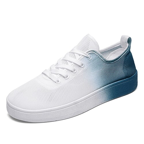 Men's Sneakers Casual Daily Mesh White / Blue White / Green Gray Gradient Summer
Men's Sneakers Casual Daily Mesh White / Blue White / Green Gray Gradient Summer
